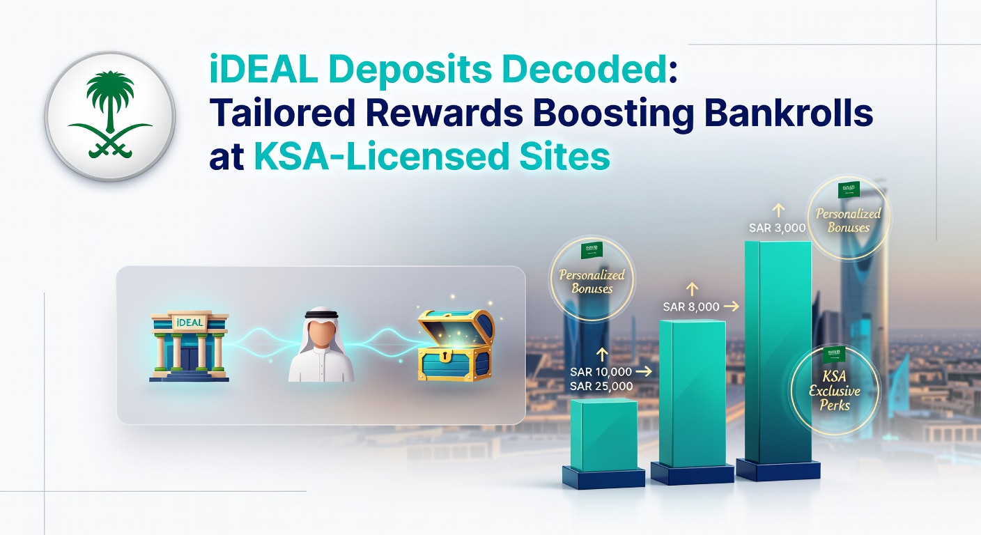 Grafiek met groeicijfers van iDEAL-deposits en bijbehorende bonussen bij KSA-licentiehouders in 2026