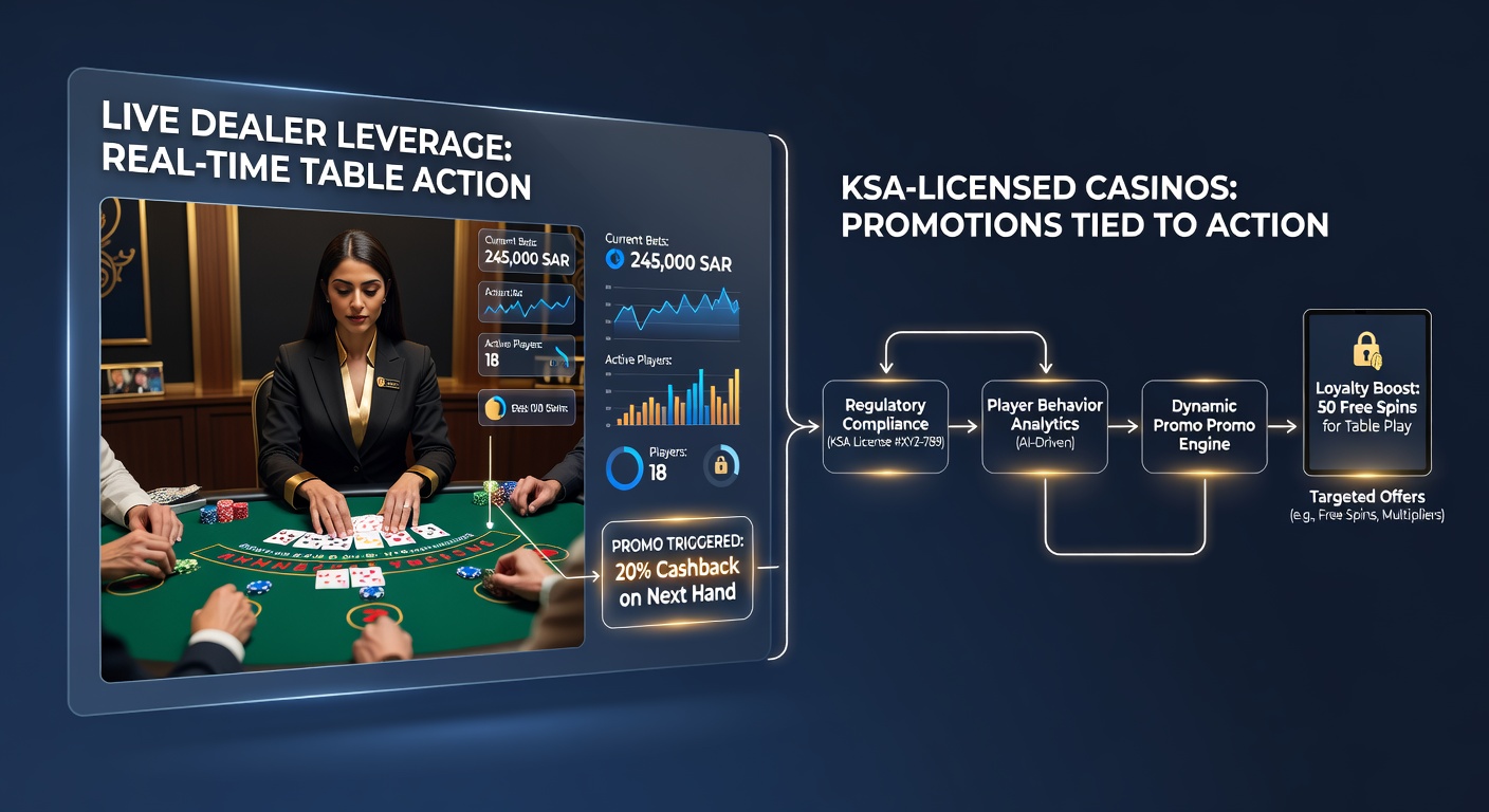 Schermafbeelding van een live dealer promotie met real-time bonus trigger en leaderboard