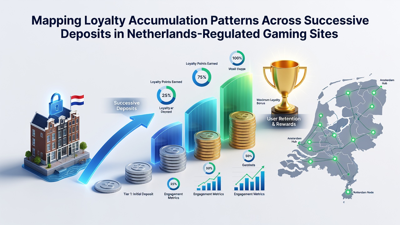 Visualisatie van loyaliteitsaccumulatiepatronen bij stortingen in Nederlandse casinos