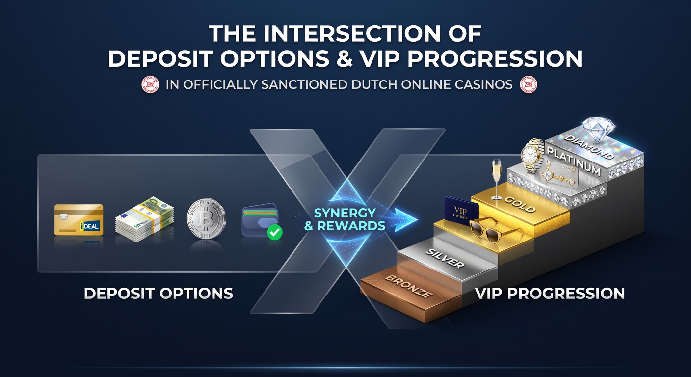 Overzicht van stortingsmethoden en VIP-niveaus in Nederlandse online casino's